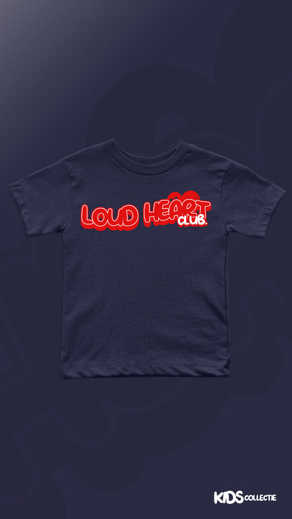 LOUD HEART CLUB KIDS - NAVY