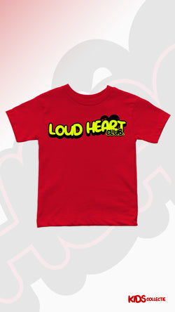 LOUD HEART CLUB KIDS - RED